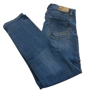 Warehouse One Slim Straight Men’s Blue Jeans | Size 30x32
